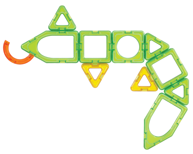 Magformers, Shapes & More, klocki magnetyczne, 33 elementy