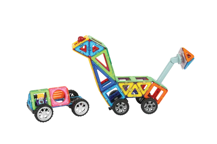 Magformers, Vehicle, Wow Plus Set, klocki magnetyczne, 18 elementów
