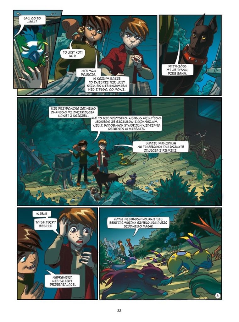 Magiczna 7. Tom 3. Bestia powraca!