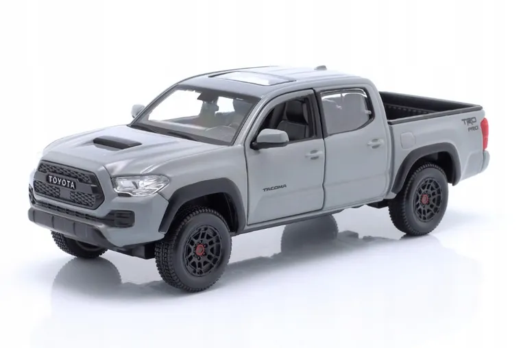 Maisto, Toyota Tacoma TRD Pro, model kolekcjonerski, szary, 1:27