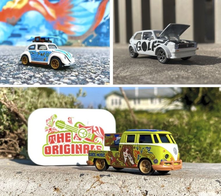 Majorette, Volkswagen Deluxe Cars, model pojazdu, resorak, 1:64, 1 szt.