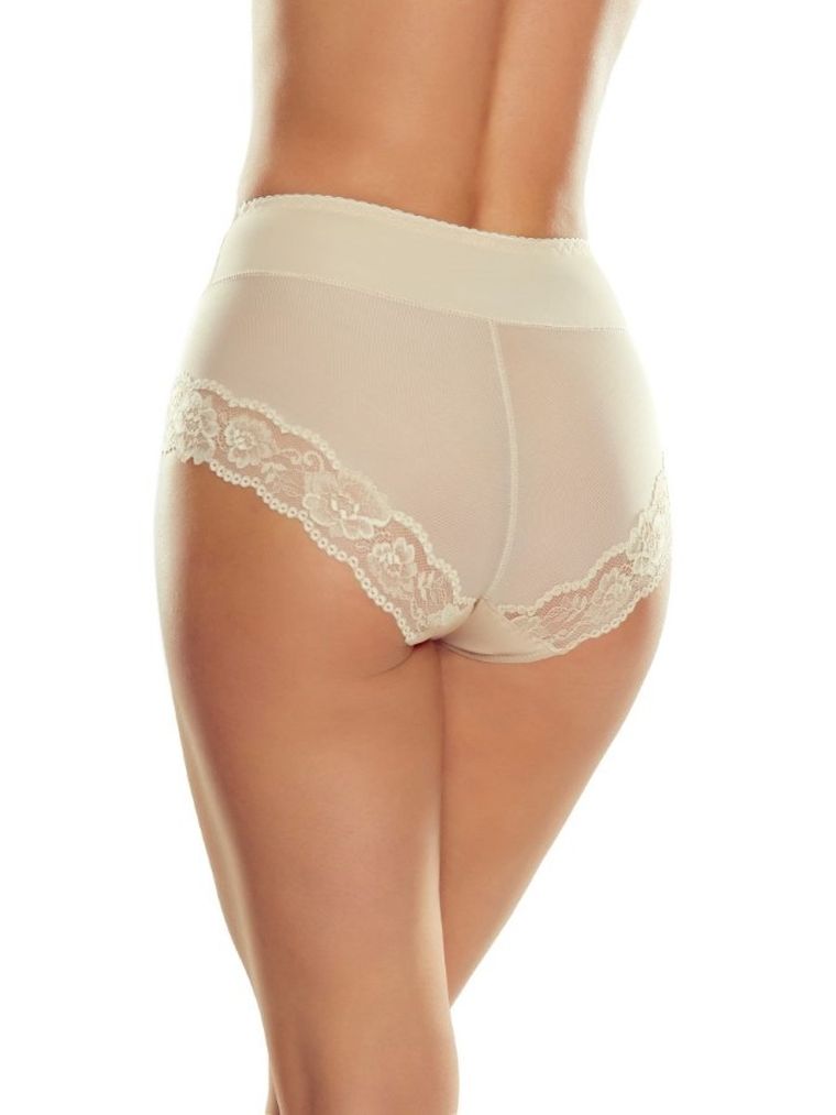 Majtki damskie, push-up, beżowe, Veria, Eldar