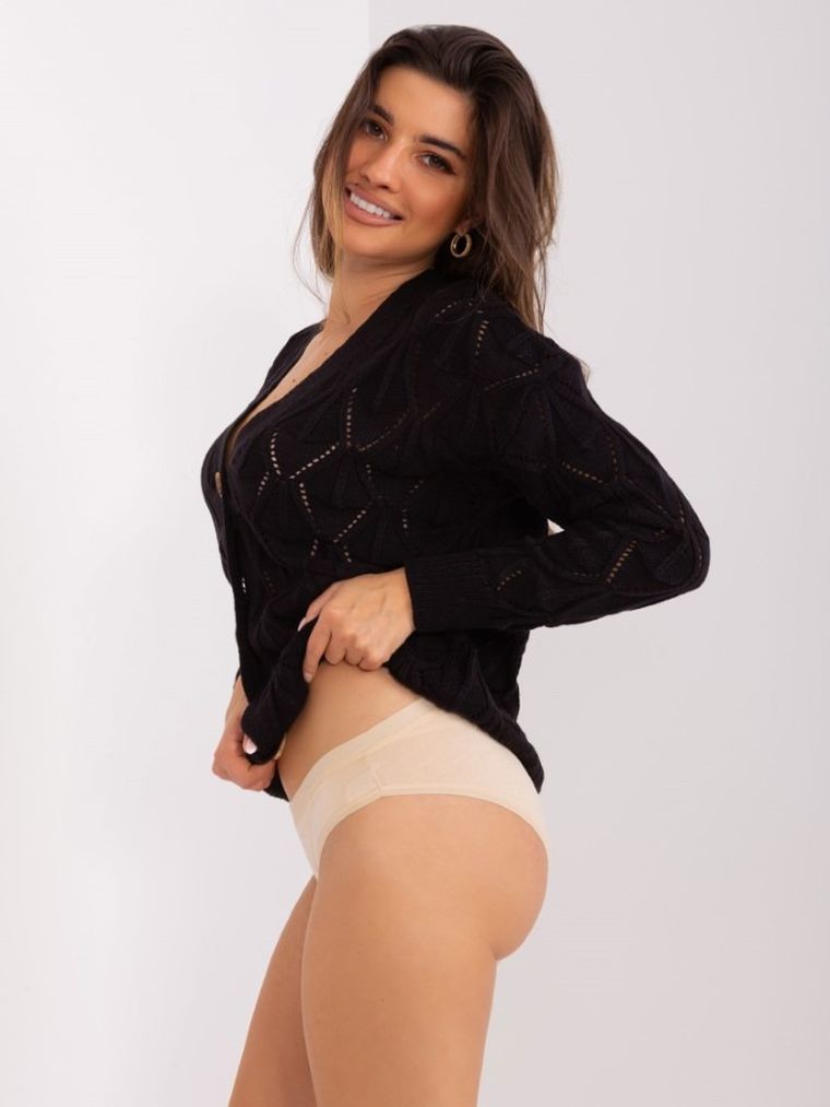 Majtki figi damskie, beżowe, Berrak