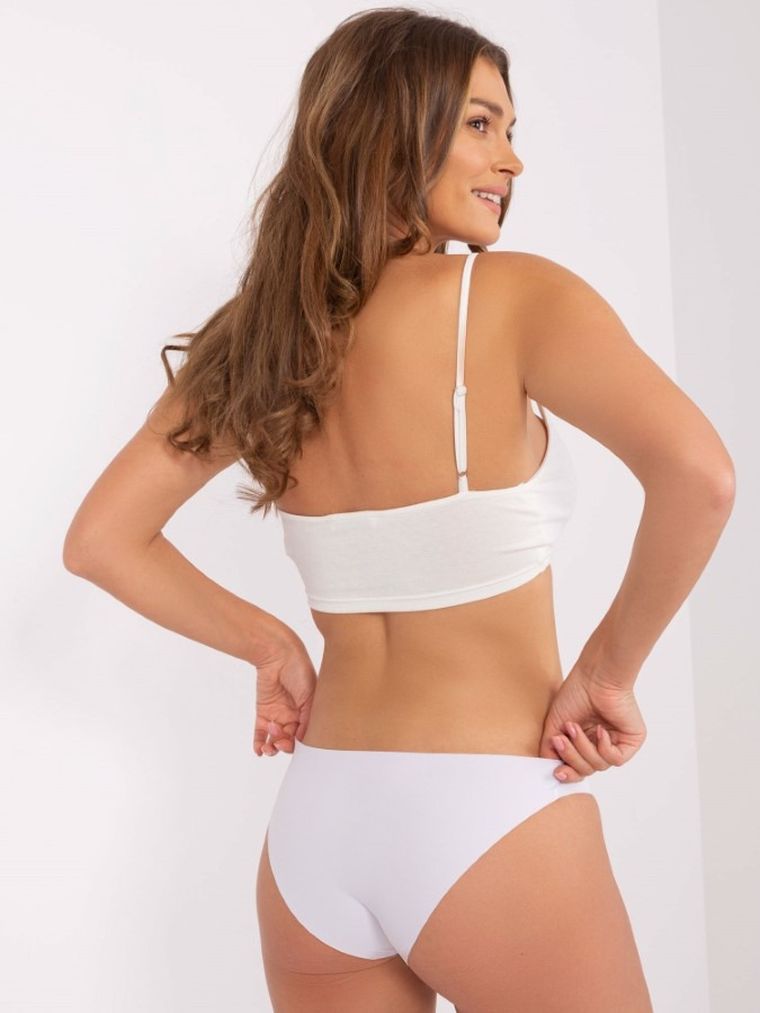 Majtki figi damskie, białe, Berrak