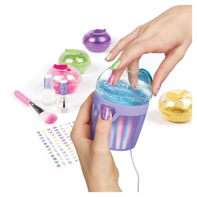 Make it Real, Glitter Nail Studio, zestaw do ozdabiania paznokci, zabawka kreatywna