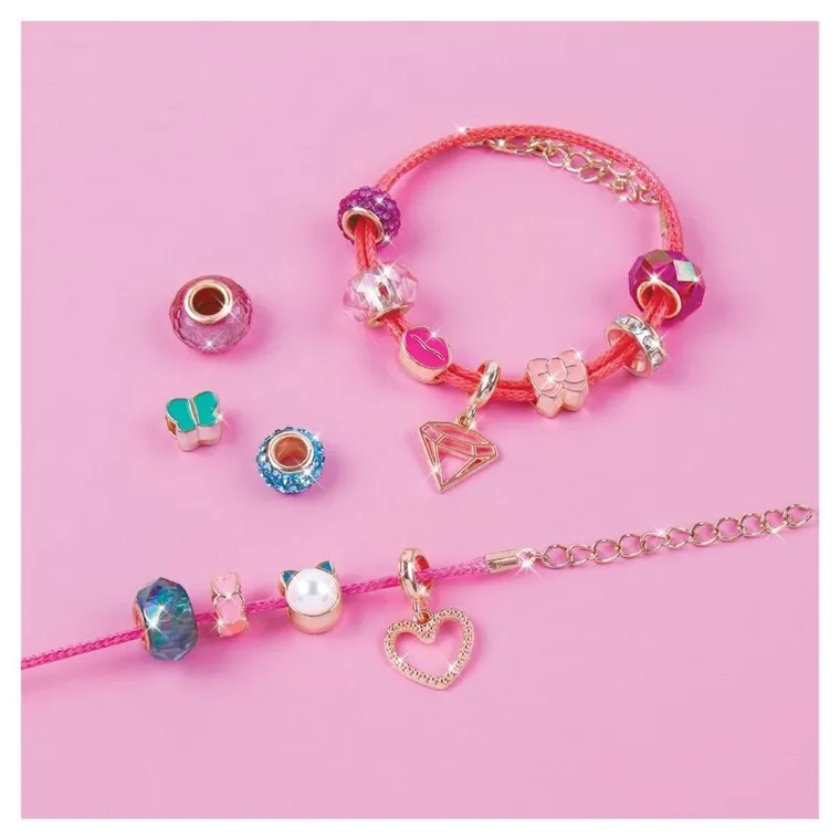 Make it Real, Pretty in Pink, bransoletki, zestaw kreatywny