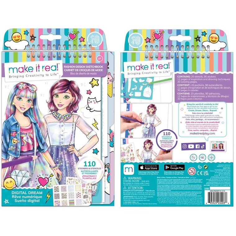 Make it Real, szkicownik, zestaw kreatywny