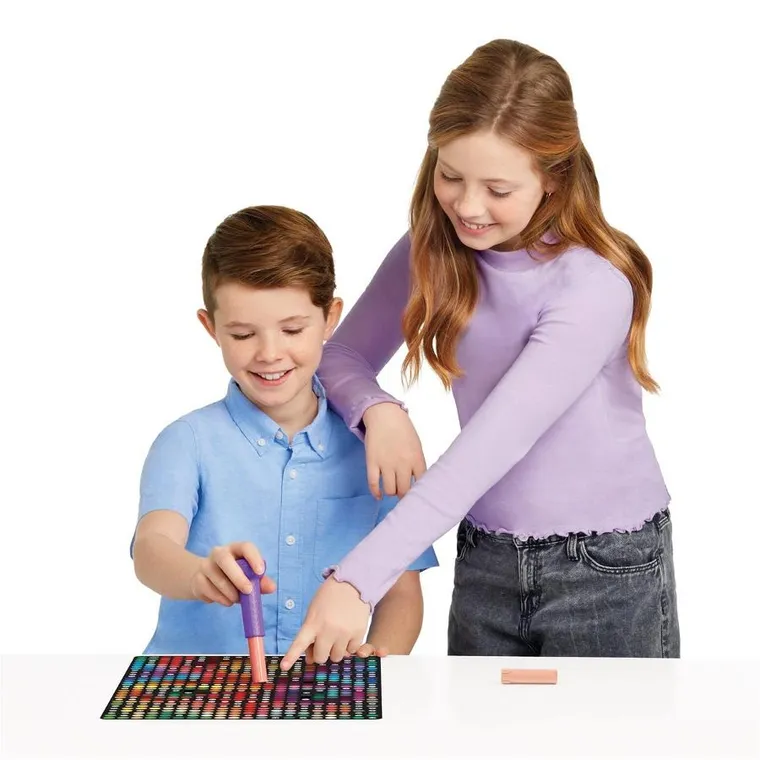 Make it real, zestaw do kropkowania po numerach, jednorożec, zabawka kreatywna