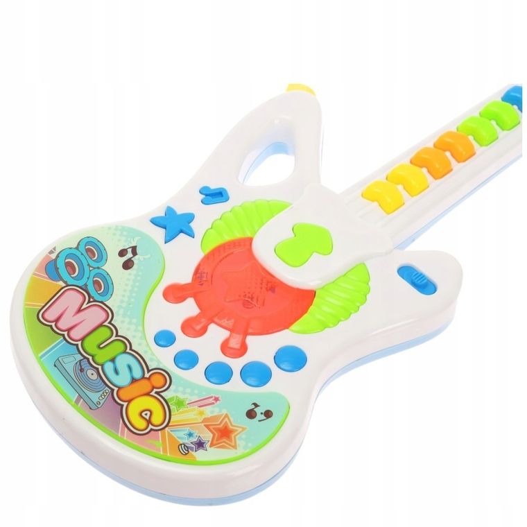 Maksik, gitara, zabawka interaktywna