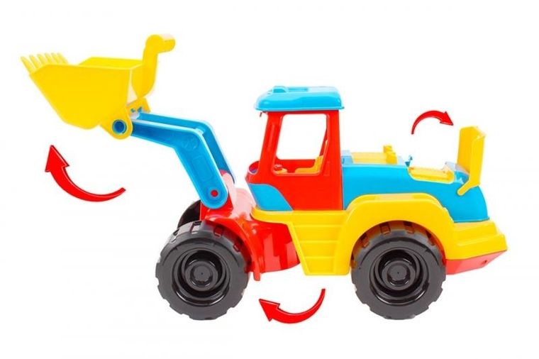 Maksik, traktor, koparka