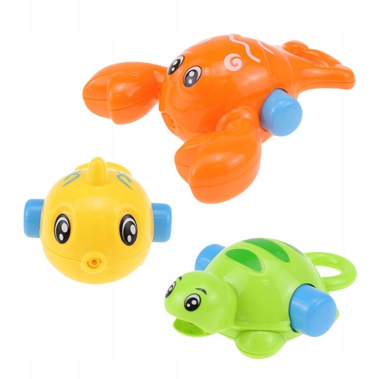 Maksik, zestaw zabawek do kąpieli i łowienia