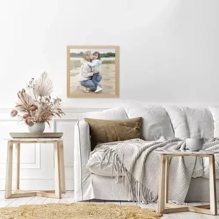 Malatec, ramka sosnowa, 28.5-28.5 cm