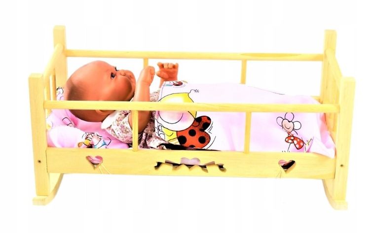 Malimas, kołyska, drewniana