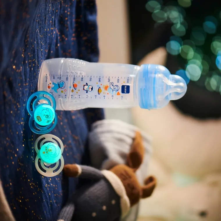 Mam, smoczek do butelki, rozmiar 2, 2m+