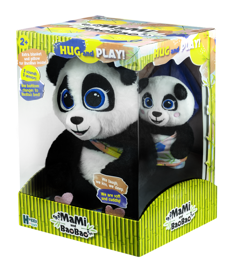 Mami and BaoBao, Mama Panda i dziecko, maskotka interaktywna