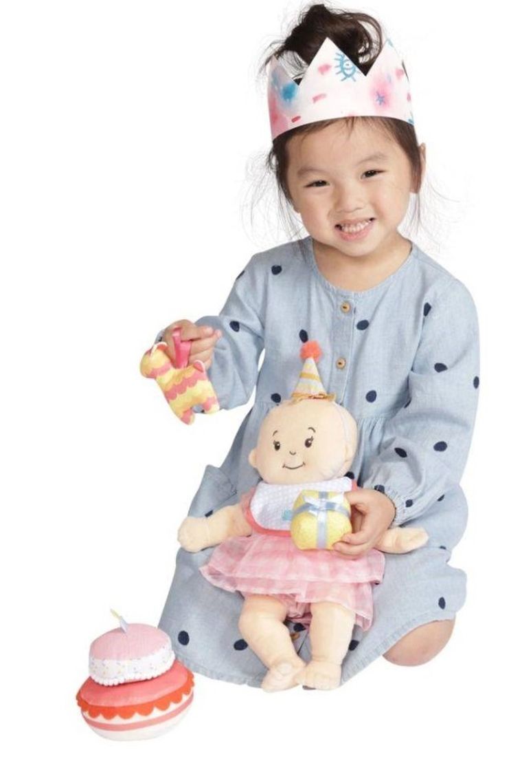 Manhattan Toy, Baby Stella, zestaw urodzinowy dla lalek
