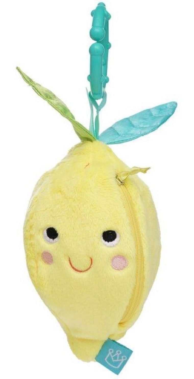 Manhattan Toy, Cytryna, pluszowa zawieszka do wózka