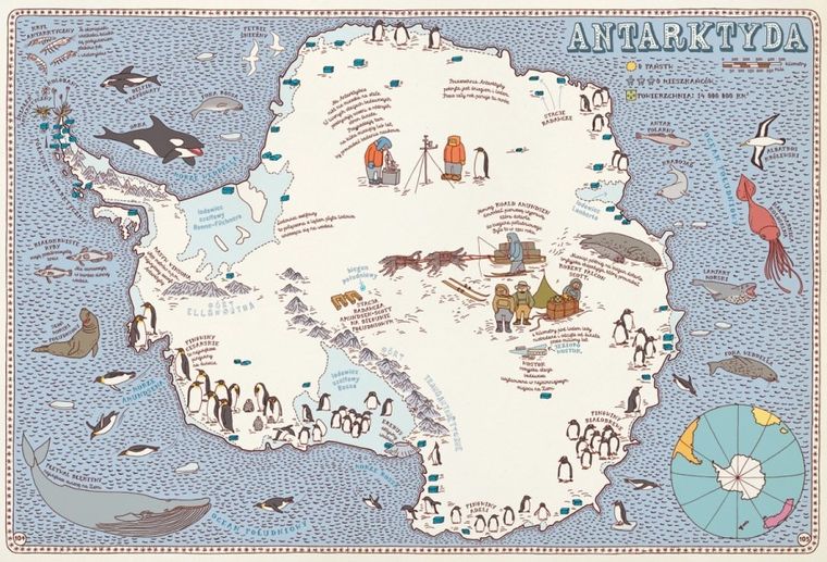 Mapy. Obrazkowa podróż po lądach morzach i kulturach świata