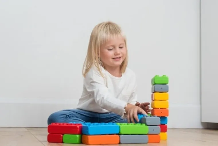 Marioinex, cegły junior, klocki XL, 60 elementów