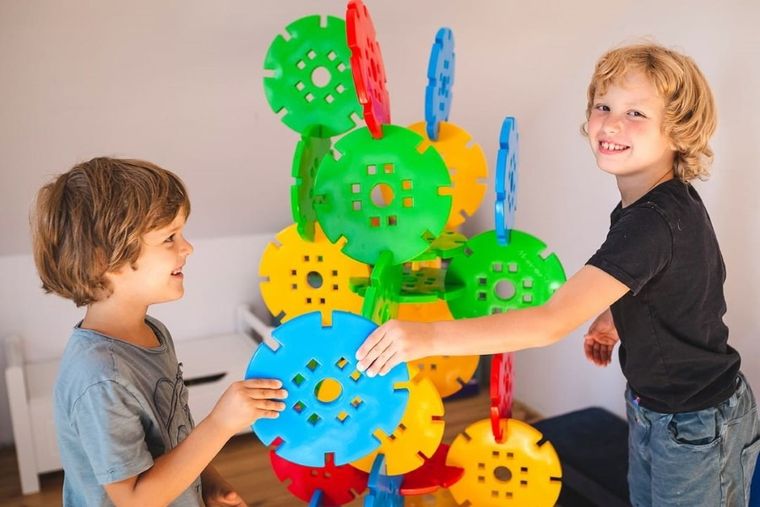 Marioinex, Koła Dydaktyczne, klocki konstrukcyjne XXL, 24 elementy