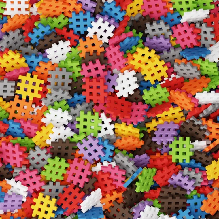 Marioinex, Mini Waffle, klocki konstrukcyjne, 200 + 30 elementów gratis