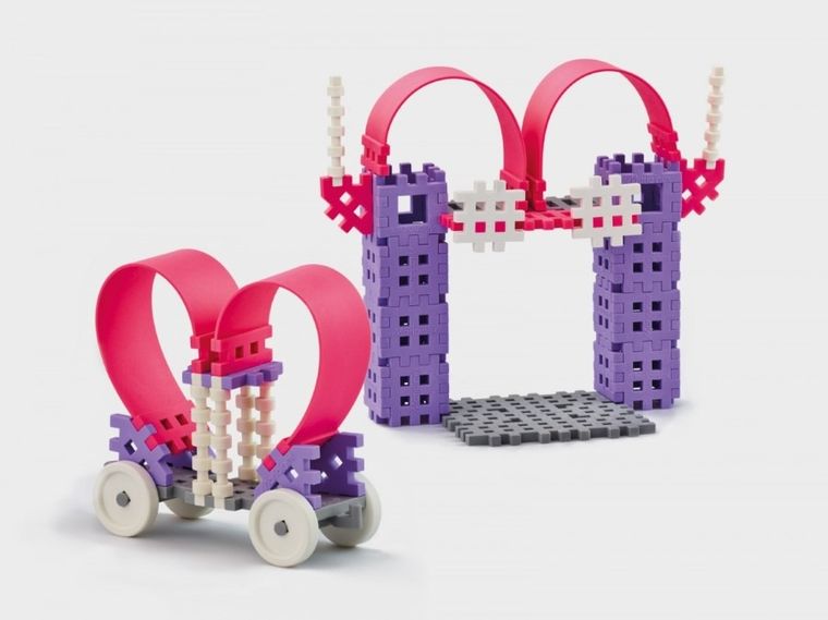 Marioinex, Mini Waffle, Księżniczka, klocki konstrukcyjne, 65 elementów