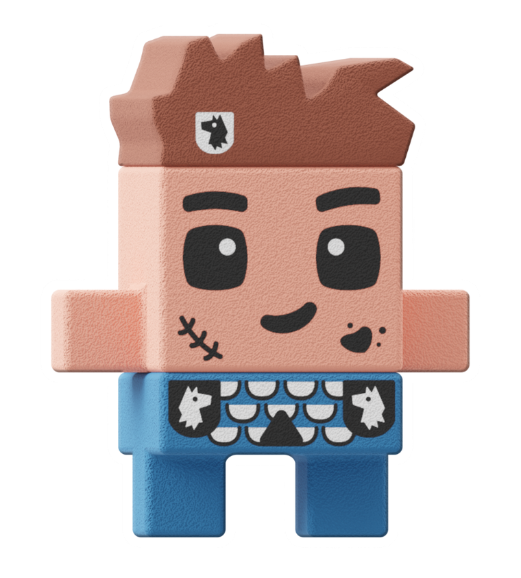 Marioinex, Mini Waffle, Wieża Fantazji, klocki konstrukcyjne, 148 elementów