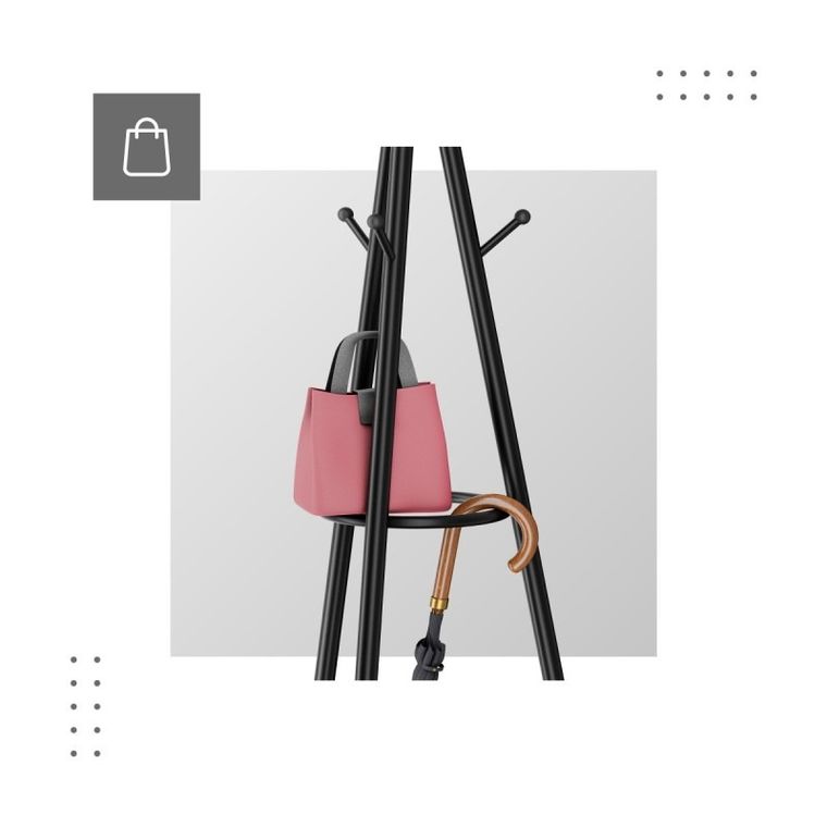 Mark Adler, Host 3.0, wieszak stojący, Black