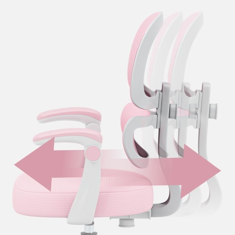 Mark Adler, Junior 4.4, fotel ergonomiczny dla dzieci, Pink