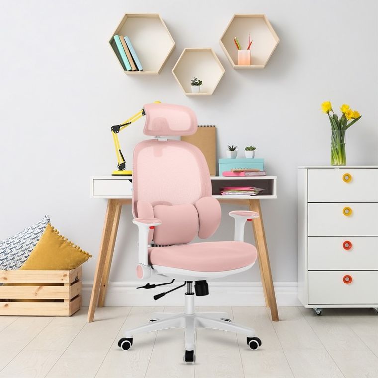 Mark Adler, Junior 6.3, fotel obrotowy, różowy