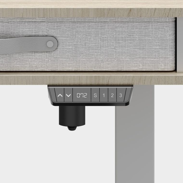 Mark Adler, Leader 8.0, biurko z regulacją wysokości, White, 120 cm