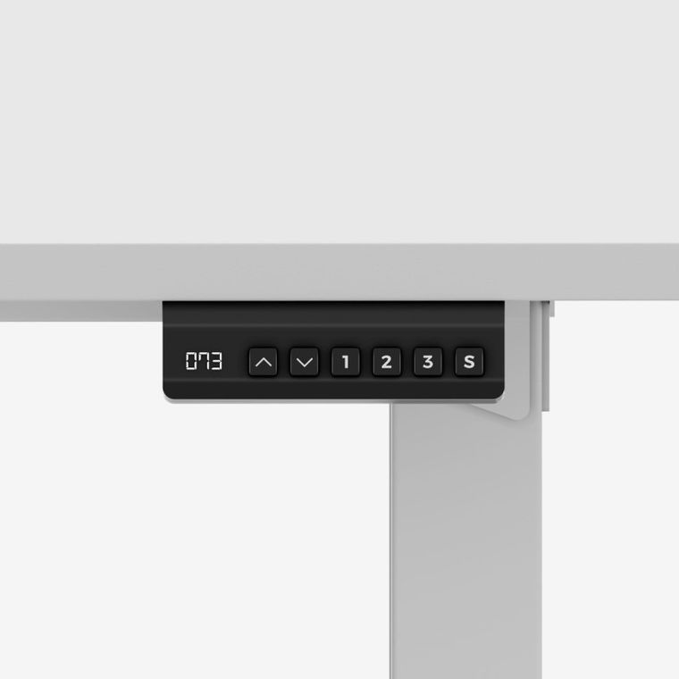 Mark Adler, Leader 9.3, biurko z regulacją wysokości, White, 160 cm