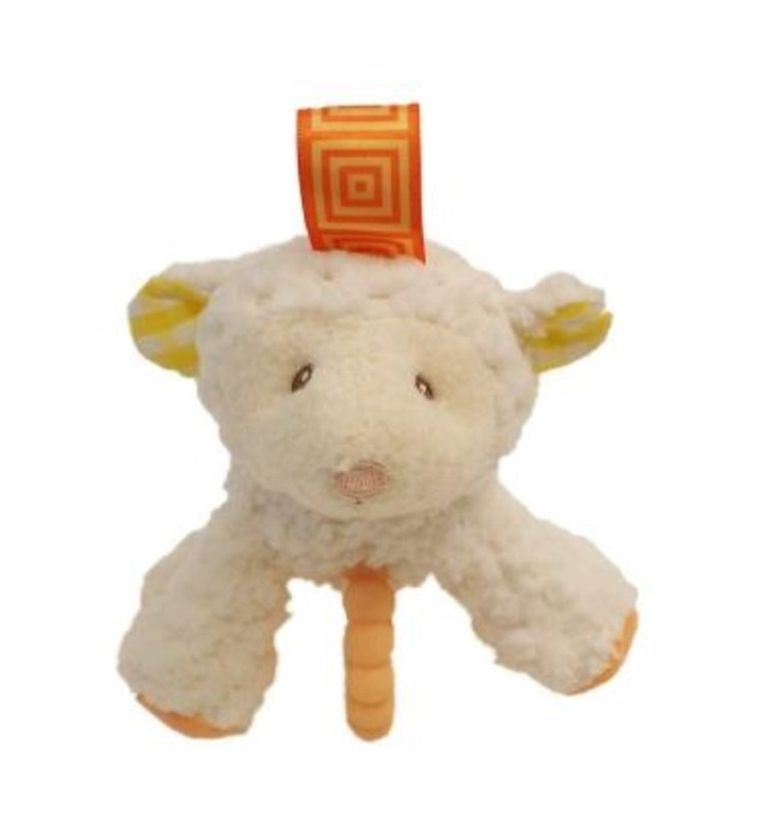 Mary Meyer, Owieczka, miękka grzechotka i gryzak z metkami