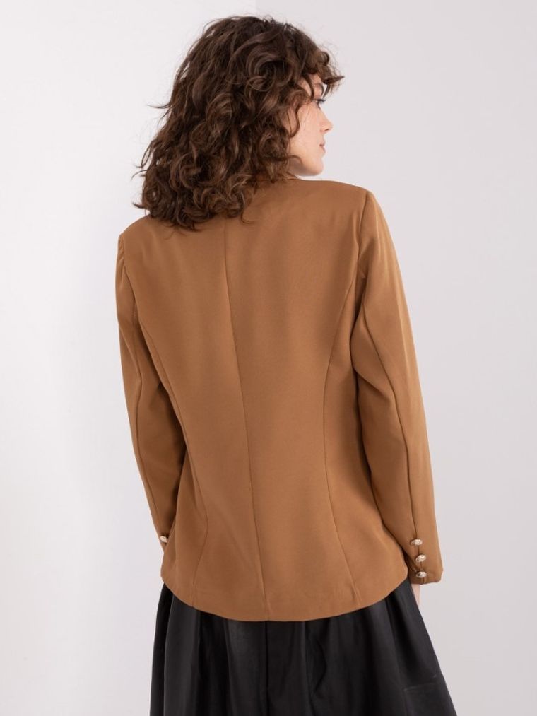 Marynarka damska, brązowa, Och Bella