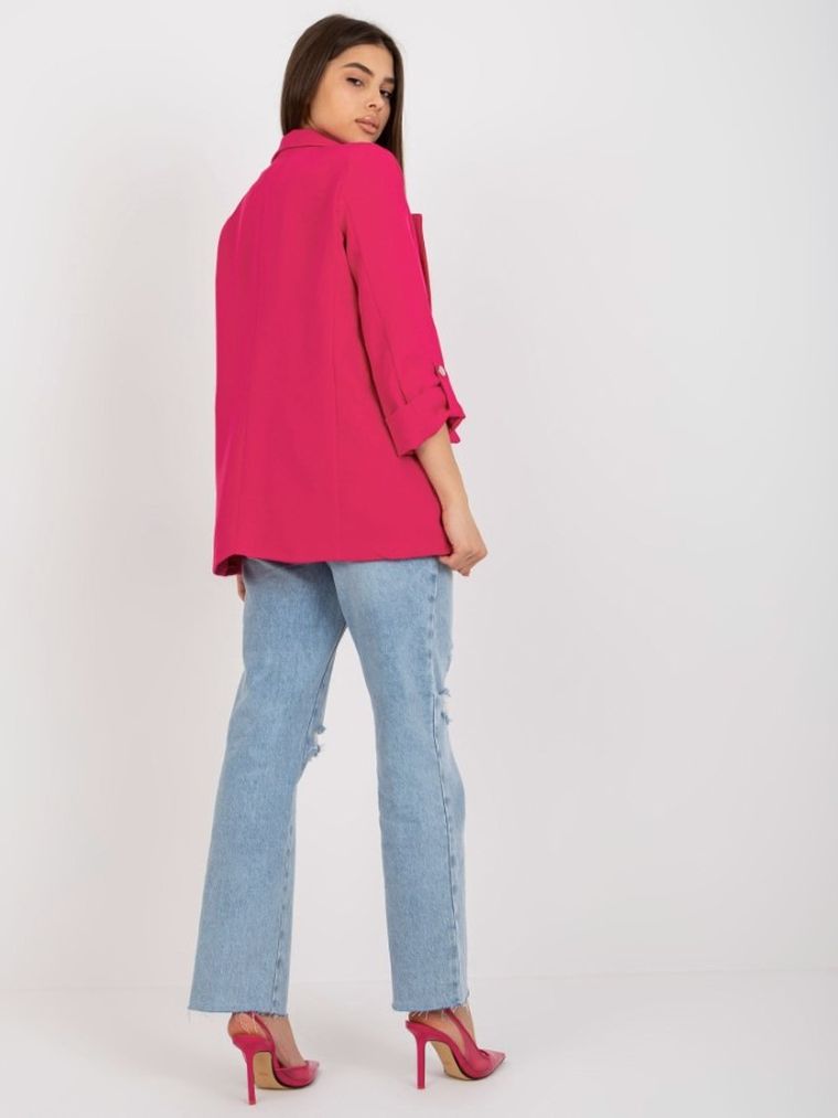 Marynarka damska, różowa, Och Bella