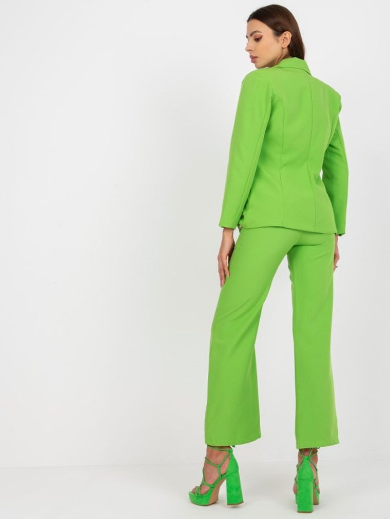 Marynarka damska, zielona, Italy Moda