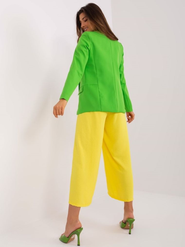 Marynarka damska, zielona, Italy Moda