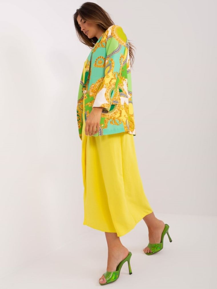 Marynarka damska, zielona, Italy Moda