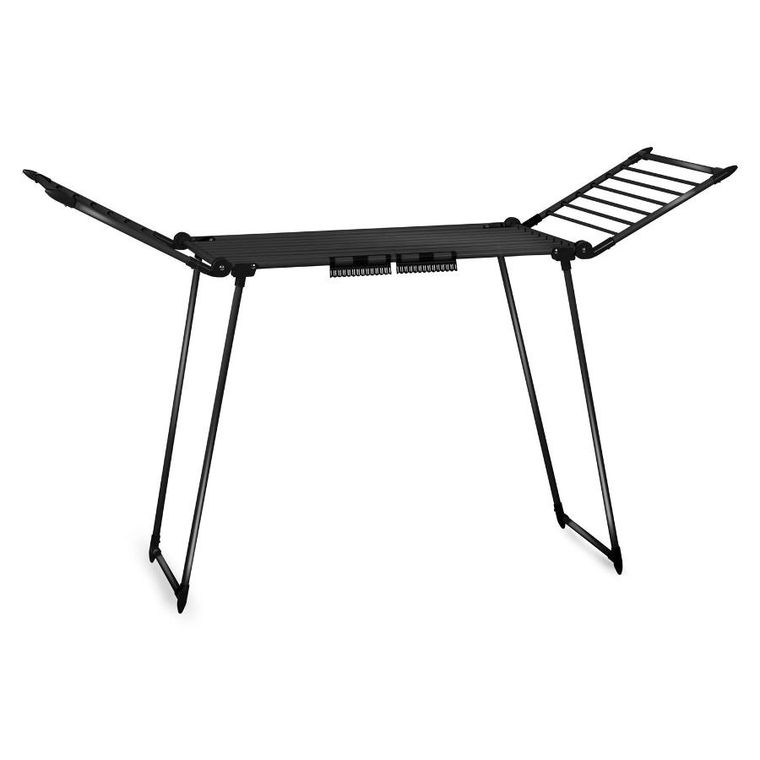 Massido, Debora, suszarka na pranie, rozkładana, czarna