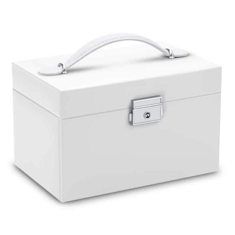 Massido, szkatułka na biżuterię, biała