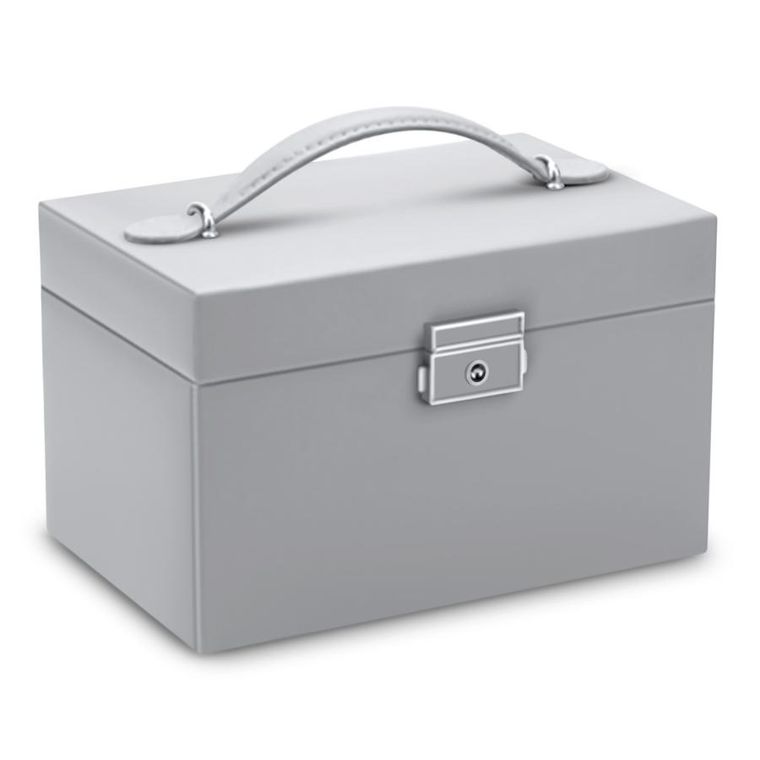 Massido, szkatułka na biżuterię, szara