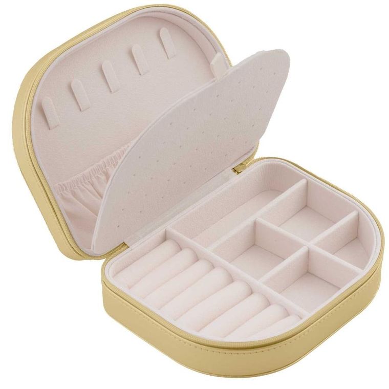 Massido, szkatułka na biżuterię, złota