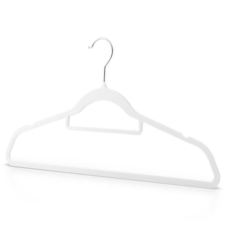 Massido, Welurowe wieszaki na ubrania, 20 szt., MS-859