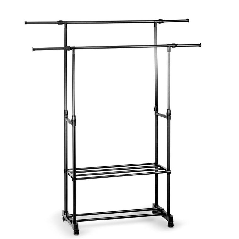 Massido, wieszak na ubrania, czarny