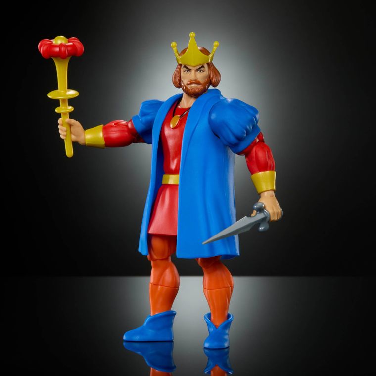 Masters of the Universe Origins, 200X Cartoon Collection, Król Randor, figurka, 14 cm