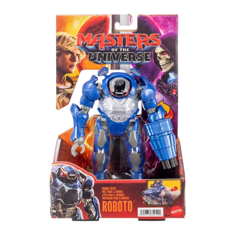 Masters of the Universe Origins, Roboto, figurka z funkcją, 14 cm