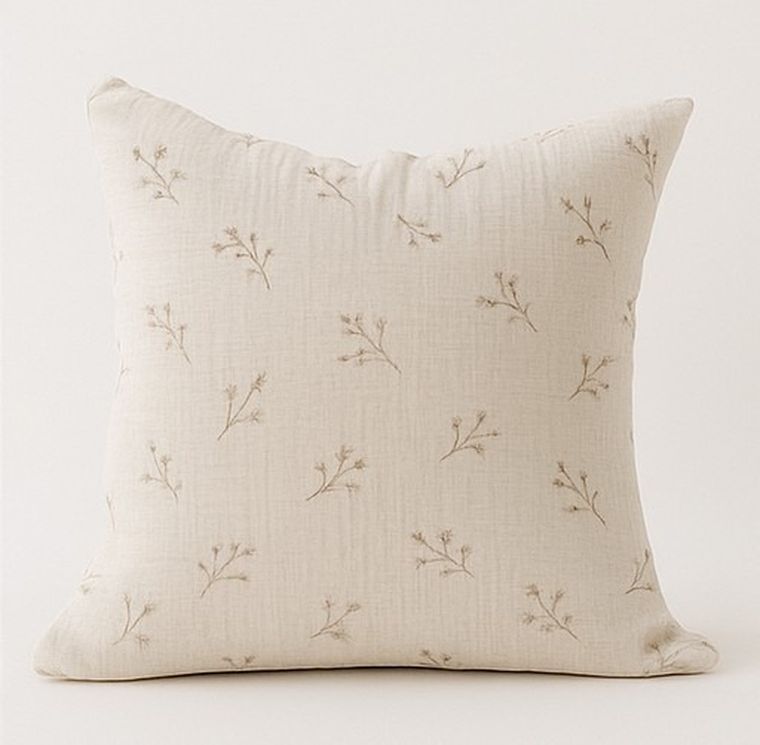 Matex, poszewka na poduszkę typu jasiek, muśłinowa, 40-40 cm