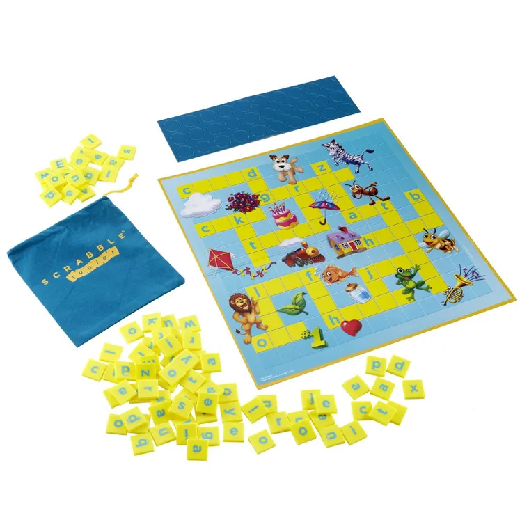 Mattel, Scrabble Junior, gra familijna 2w1