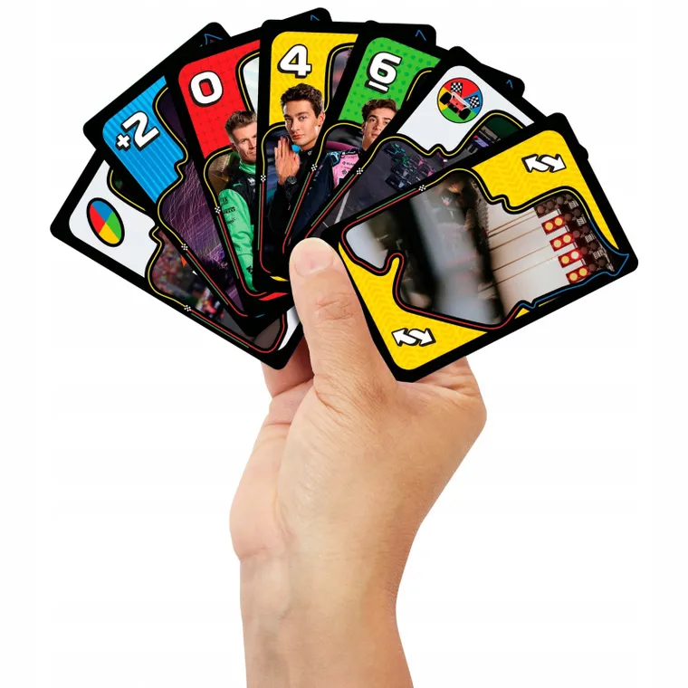 Mattel, Uno, Formuła 1, gra karciana
