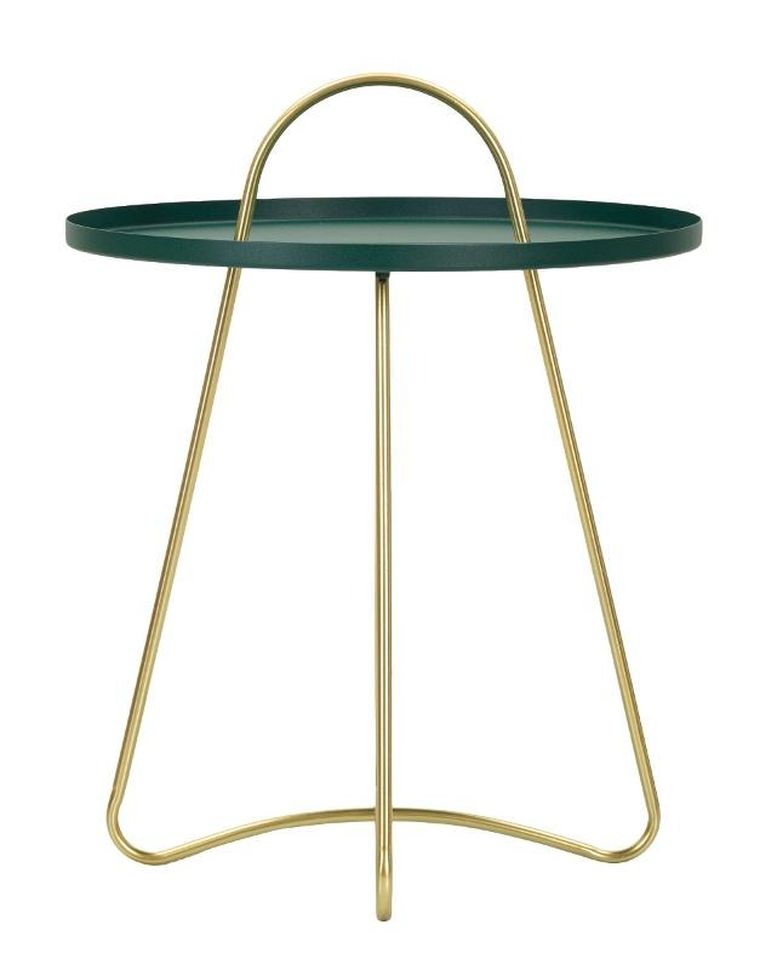 Mauro Ferretti, Grent, metalowy stolik, średnica 45 cm